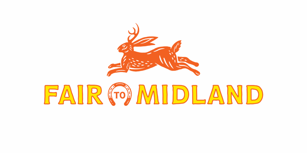 Fair to Midland Jackalope logo.